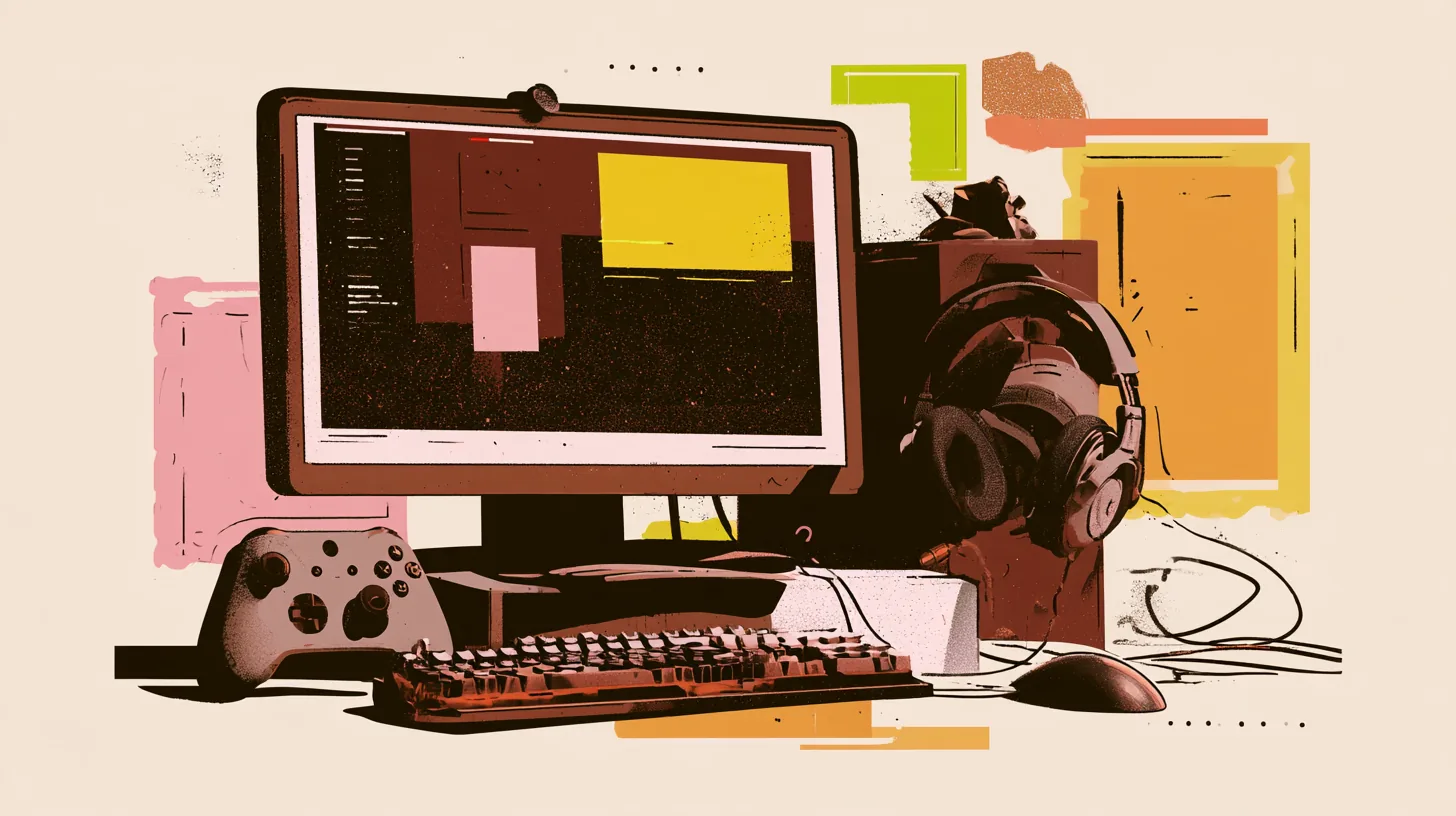 Illustration accompanying the guide to gaming discovery